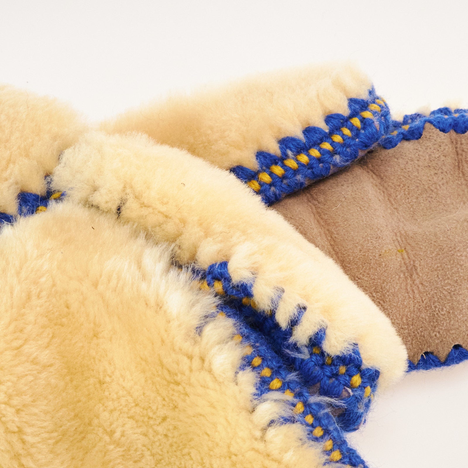 pelz handschuhe herren Handschuhe Lammfell Herren hell/blau